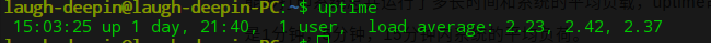 uptime